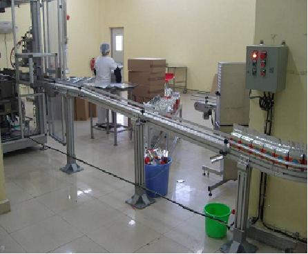 柔性鏈輸送機(jī)系統(tǒng)的基本組成部分